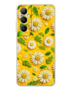 Чехол для Realme C76 с картинкой «Ромашковое солнце»