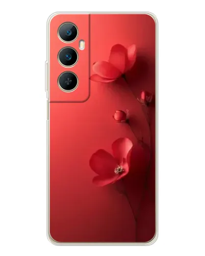 Чехол для Realme C76 с картинкой «Маковые соцветия» Чехол для Realme C76 с картинкой «Маковые соцветия»