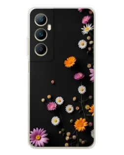 Чехол для Realme C76 с картинкой «Цветочная композиция»
