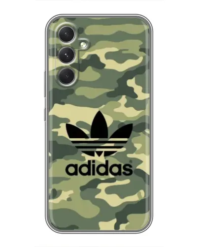 Чехол для Realme C83 с картинкой «Милитари стиль Adidas»