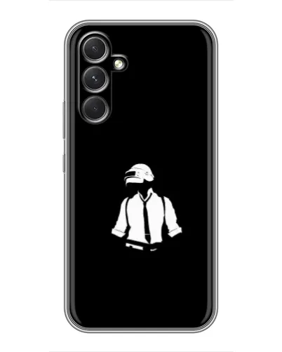 Чохол для Realme C83 з картинкою «PUBG — білий шолом» Чохол для Realme C83 з картинкою «PUBG — білий шолом»