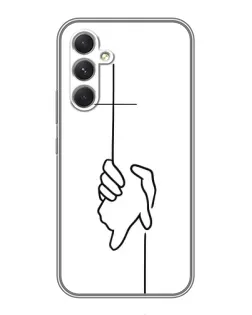 Чохол для Realme C83 з картинкою «Рука тримає»