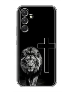 Чохол для Realme C83 з картинкою «Лев та Хрест»