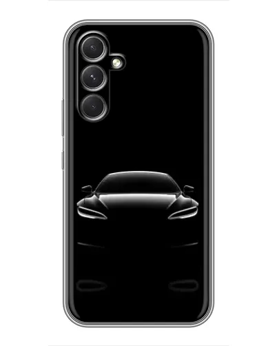 Чохол для Realme C83 з картинкою «Силует Tesla Night» Чохол для Realme C83 з картинкою «Силует Tesla Night»