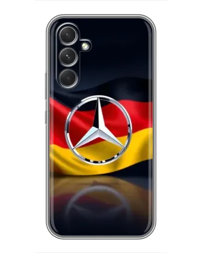 Чехол для Realme C83 с картинкой «Mercedes — флаг Германии» Чехол для Realme C83 с картинкой «Mercedes — флаг Германии»
