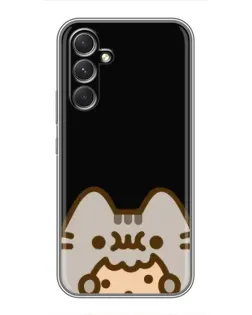 Чехол для Realme C83 с картинкой «Пушин на черном»