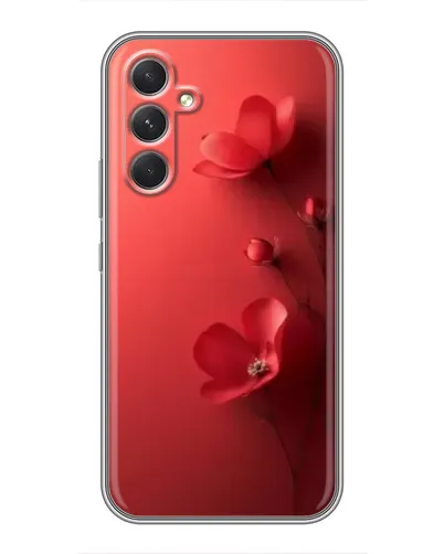 Чохол для Realme C83 з картинкою «Макові суцвіття»