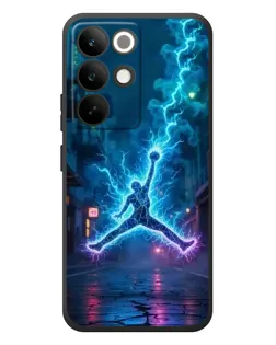 Чехол для Realme C85 Pro с картинкой «Jordan Gold Jumpman»