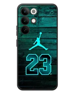 Чехол для Realme C85 Pro с картинкой «Jordan Cyan 23»