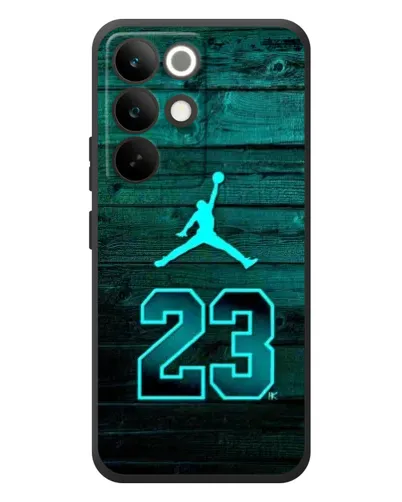 Чехол для Realme C85 Pro с картинкой «Jordan Cyan 23» Чехол для Realme C85 Pro с картинкой «Jordan Cyan 23»