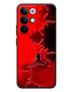 Чехол для Realme C85 Pro с картинкой «Jordan Red Smoke»