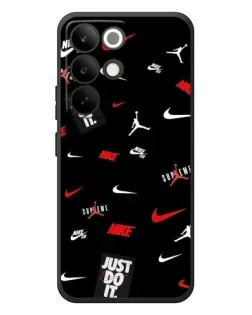 Чехол для Realme C85 Pro с картинкой «Nike Mix Pattern»