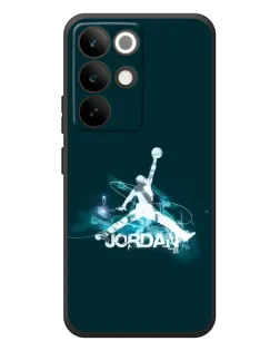 Чехол для Realme C85 Pro с картинкой «Jordan Blue Fire»