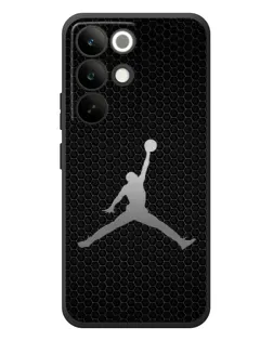 Чехол для Realme C85 Pro с картинкой «Jordan Dark Carbon»