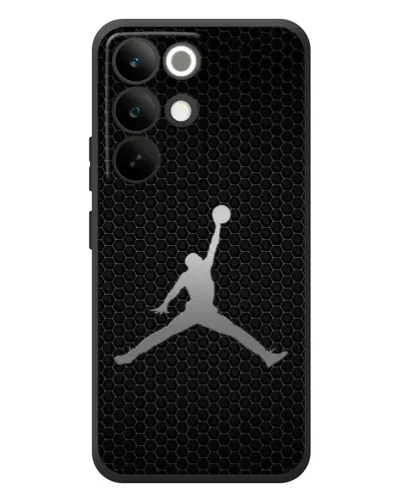 Чехол для Realme C85 Pro с картинкой «Jordan Dark Carbon» Чехол для Realme C85 Pro с картинкой «Jordan Dark Carbon»
