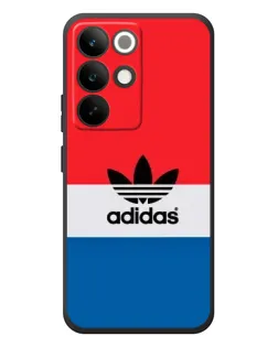 Чехол для Realme C85 Pro с картинкой «Ретро блоки Adidas»