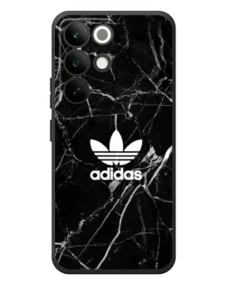 Чехол для Realme C85 Pro с картинкой «Белый мрамор Adidas»