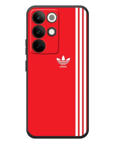 Чехол для Realme C85 Pro с картинкой «Красный минимализм Adidas» Чехол для Realme C85 Pro с картинкой «Красный минимализм Adidas»