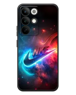 Чехол для Realme C85 Pro с картинкой «Огненный логотип Nike»