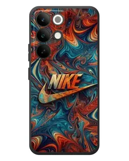 Чехол для Realme C85 Pro с картинкой «Nike в абстракции»