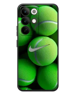 Чехол для Realme C85 Pro с картинкой «Теннисные мячи Найк»
