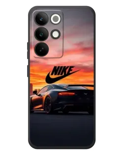 Чехол для Realme C85 Pro с картинкой «Nike и суперкар»