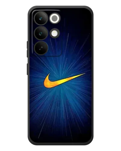Чехол для Realme C85 Pro с картинкой «Синий пульс Nike» Чехол для Realme C85 Pro с картинкой «Синий пульс Nike»