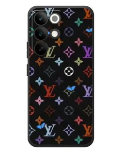 Чехол для Realme C85 Pro с картинкой «Цветная монограмма LV»