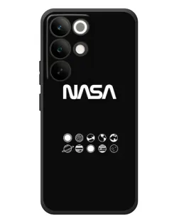 Чехол для Realme C85 Pro с картинкой «NASA — технический принт»