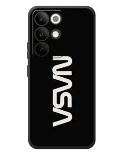 Чехол для Realme C85 Pro с картинкой «NASA — вертикальный логотип»