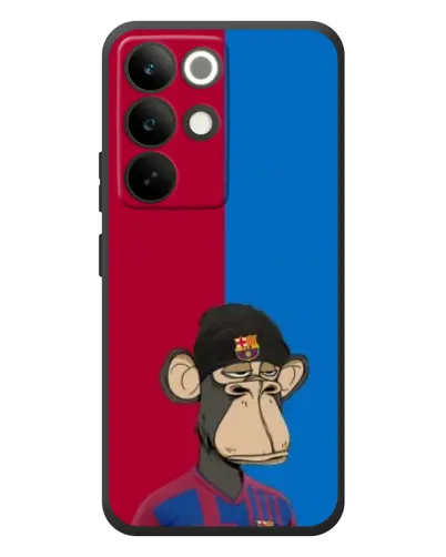 Чехол для Realme C85 Pro с картинкой «Bored Ape — фанат Барсы» Чехол для Realme C85 Pro с картинкой «Bored Ape — фанат Барсы»