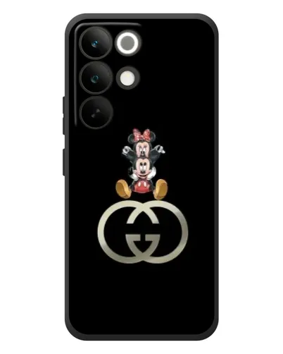 Чехол для Realme C85 Pro с картинкой «Минни Маус на лого» Чехол для Realme C85 Pro с картинкой «Минни Маус на лого»