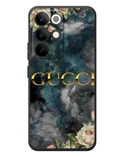 Чехол для Realme C85 Pro с картинкой «Абстрактные цветы Gucci»