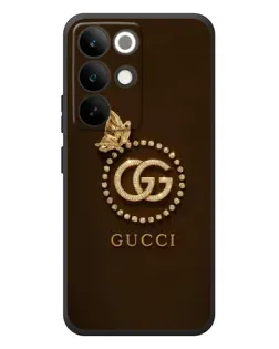Чехол для Realme C85 Pro с картинкой «Gucci — золотая бабочка»