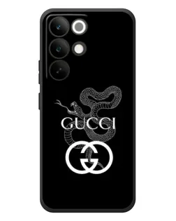 Чехол для Realme C85 Pro с картинкой «Gucci — серебряная змея»