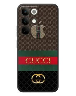Чехол для Realme C85 Pro с картинкой «Gucci — брендированный десерт»