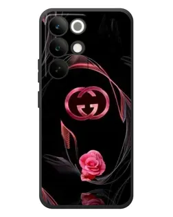 Чехол для Realme C85 Pro с картинкой «Gucci — неоновая роза»