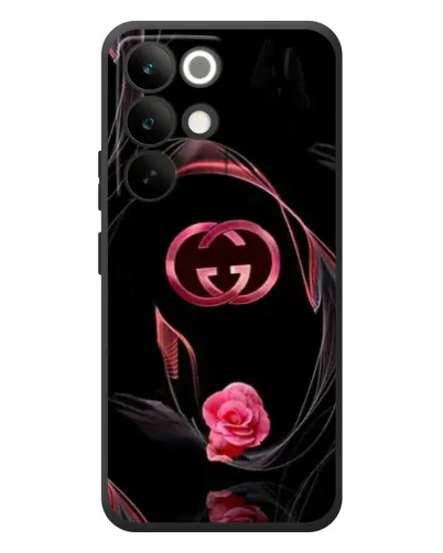 Чехол для Realme C85 Pro с картинкой «Gucci — неоновая роза» Чехол для Realme C85 Pro с картинкой «Gucci — неоновая роза»