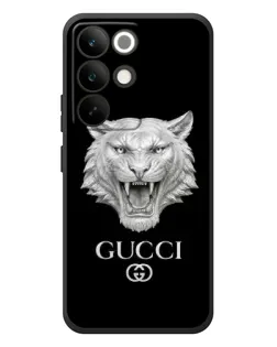 Чехол для Realme C85 Pro с картинкой «Gucci — серебряный лев» Чехол для Realme C85 Pro с картинкой «Gucci — серебряный лев»