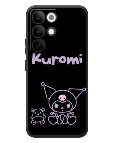 Чехол для Realme C85 Pro с картинкой «Kuromi — черный минимализм» Чехол для Realme C85 Pro с картинкой «Kuromi — черный минимализм»