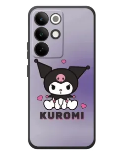 Чехол для Realme C85 Pro с картинкой «Kuromi — фиолетовый арт»