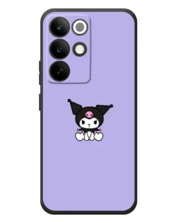 Чехол для Realme C85 Pro с картинкой «Kuromi — фиолетовый минимализм»