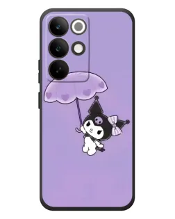 Чехол для Realme C85 Pro с картинкой «Kuromi с зонтиком»