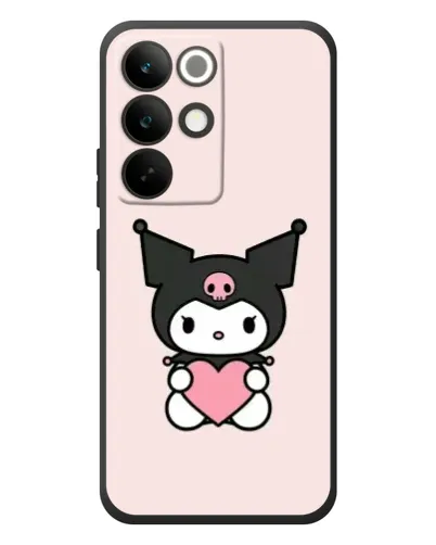 Чехол для Realme C85 Pro с картинкой «Kuromi и сердце» Чехол для Realme C85 Pro с картинкой «Kuromi и сердце»