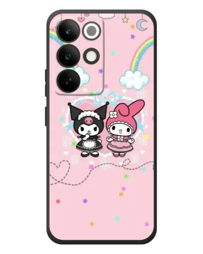 Чехол для Realme C85 Pro с картинкой «My Melody и Kuromi» Чехол для Realme C85 Pro с картинкой «My Melody и Kuromi»