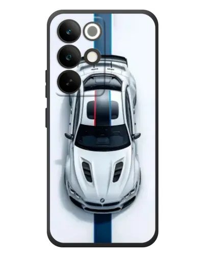 Чехол для Realme C85 Pro с картинкой «Вид сверху — BMW M»