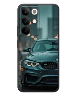 Чехол для Realme C85 Pro с картинкой «BMW в огнях города» Чехол для Realme C85 Pro с картинкой «BMW в огнях города»