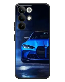 Чехол для Realme C85 Pro с картинкой «Голубая BMW M4» Чехол для Realme C85 Pro с картинкой «Голубая BMW M4»