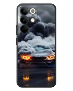 Чехол для Realme C85 Pro с картинкой «BMW в дыму» Чехол для Realme C85 Pro с картинкой «BMW в дыму»