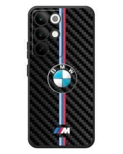 Чехол для Realme C85 Pro с картинкой «Эмблема BMW и карбон» Чехол для Realme C85 Pro с картинкой «Эмблема BMW и карбон»